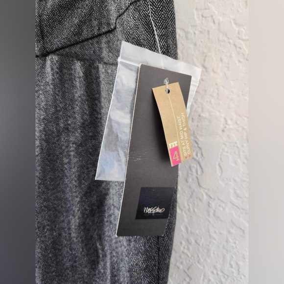 Mossimo Mid Waist & Curvy Hip Gray Trousers Size 16 - Picture 7 of 10